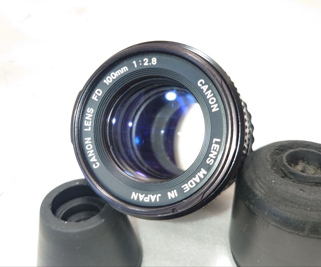 ★人気！超美品★CANON キヤノン NEW FD 100mm F2.8