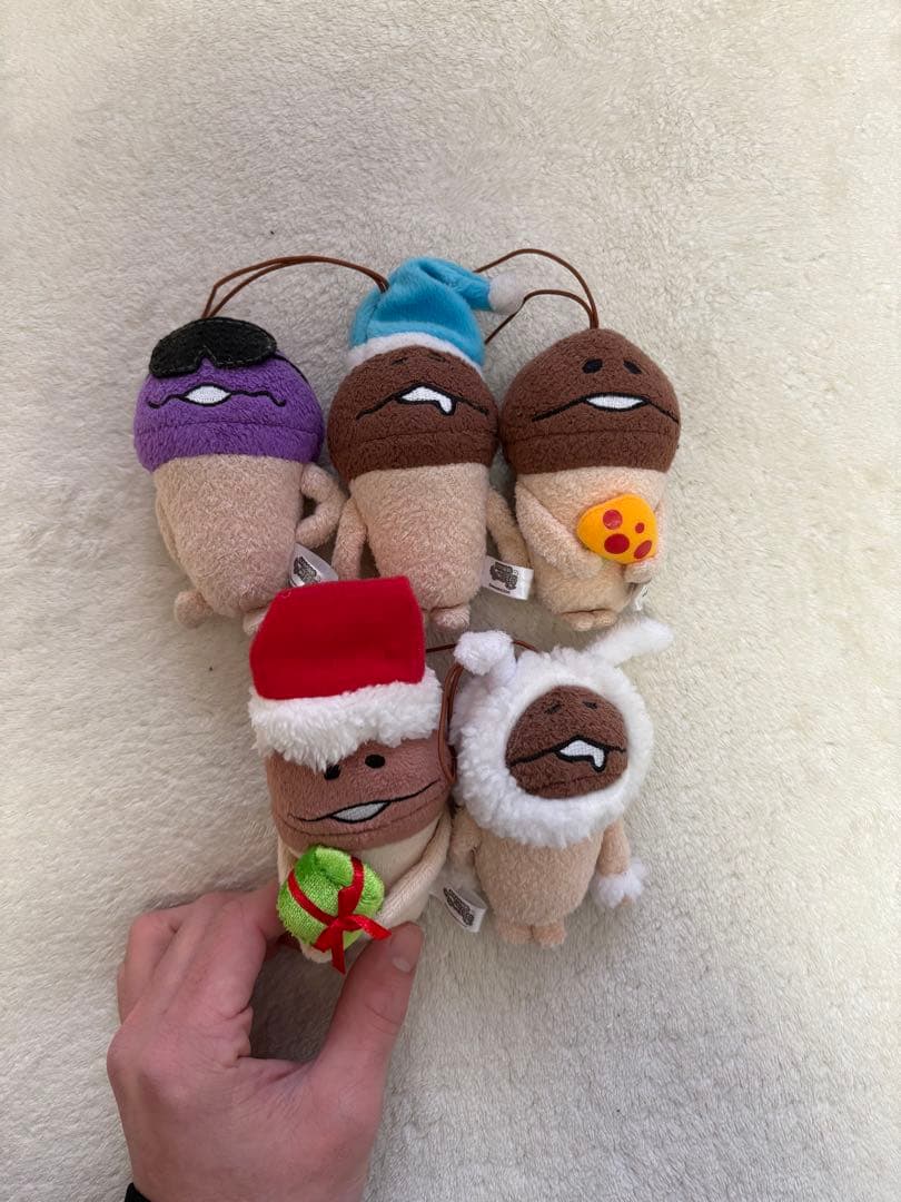 なめこ栽培キット ぬいぐるみマスコット キーホルダー16個セット