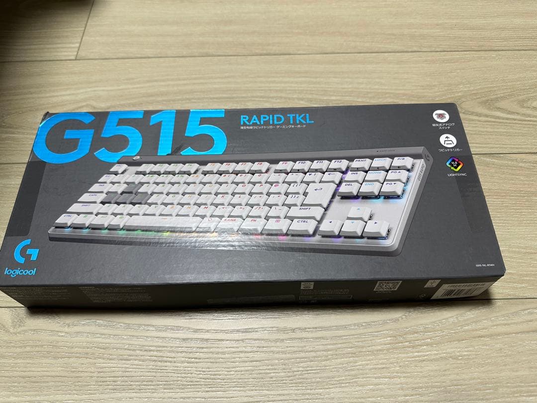 Logicool G515 RAPID TKL 動作確認済 ほぼ新品 美品 箱付