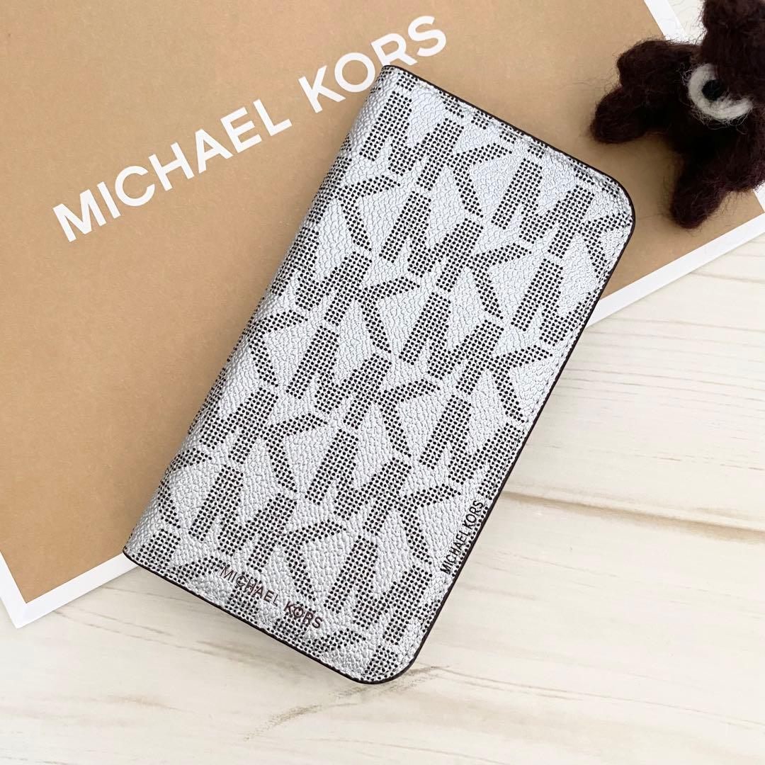 52新品 MICHAEL KORS マイケルコース iPhoneケース ホワイト