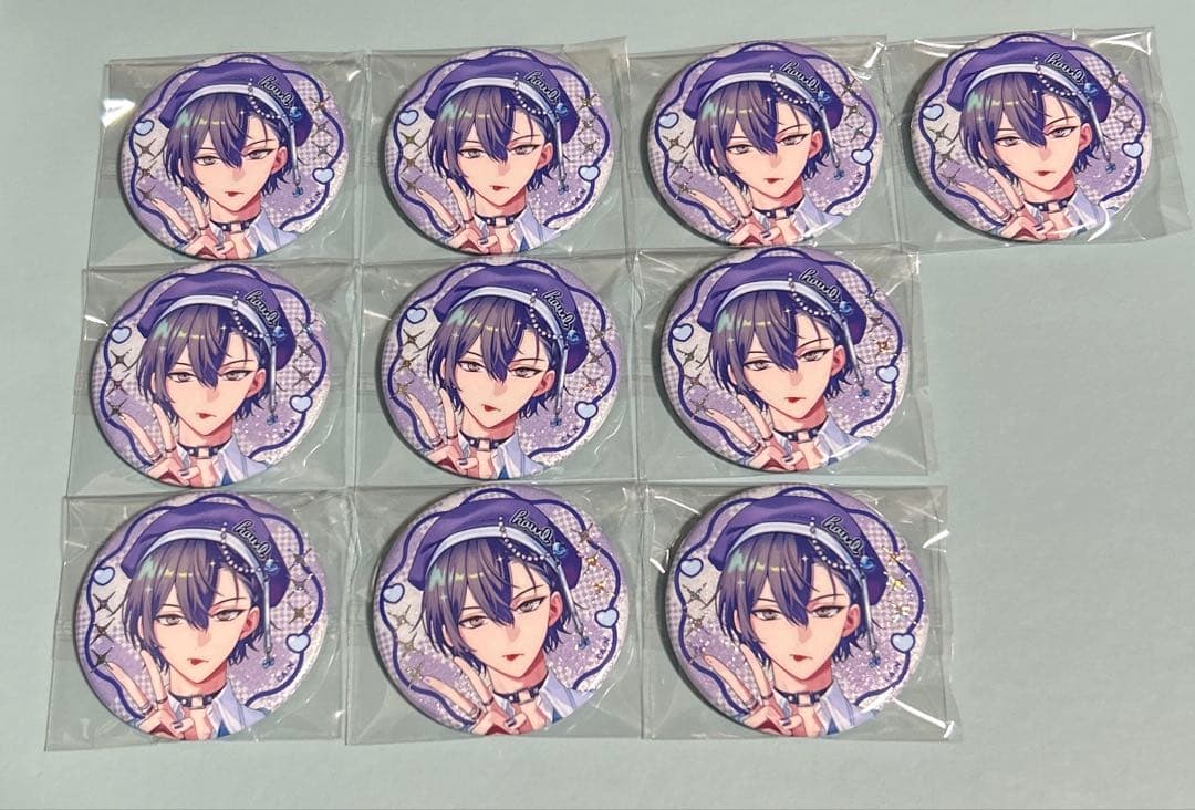 にじさんじ 小柳ロウ ぎゃうるふ 缶バッジ10点セット