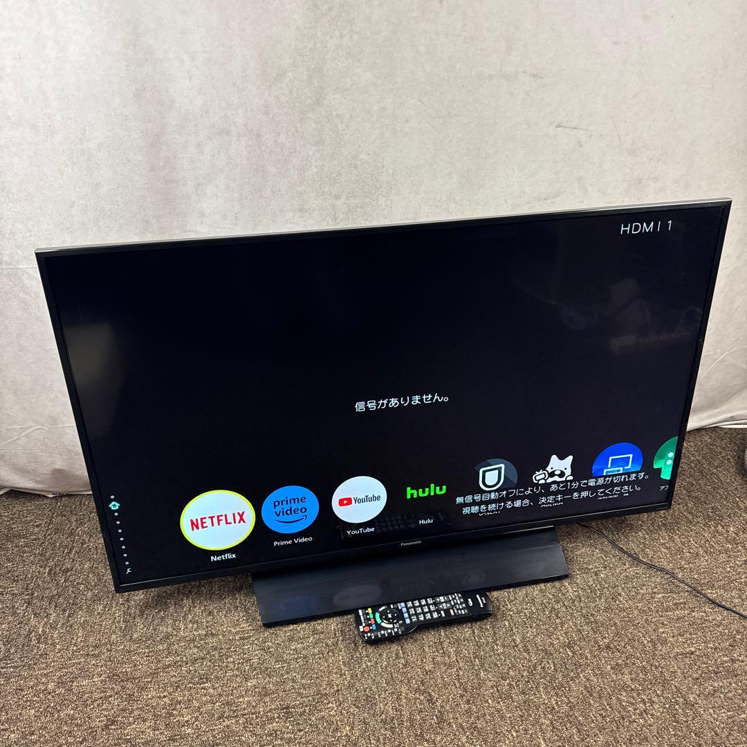 【直接引取限定】パナソニック TH43GX850 液晶テレビ 2019年製