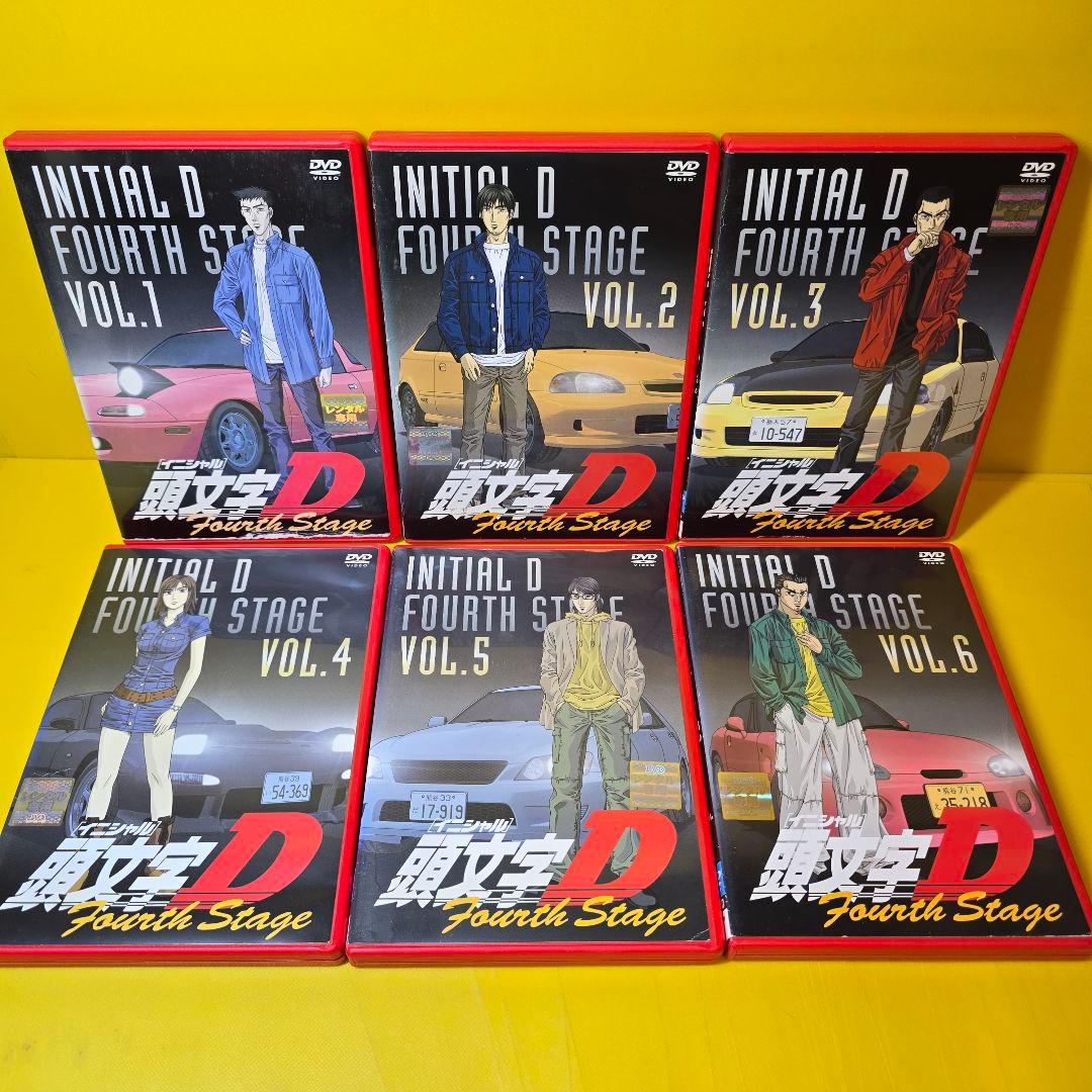 新品ケース交換済み　頭文字D イニシャルDシリーズ　DVD全41巻セット