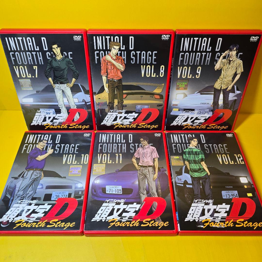 新品ケース交換済み　頭文字D イニシャルDシリーズ　DVD全41巻セット