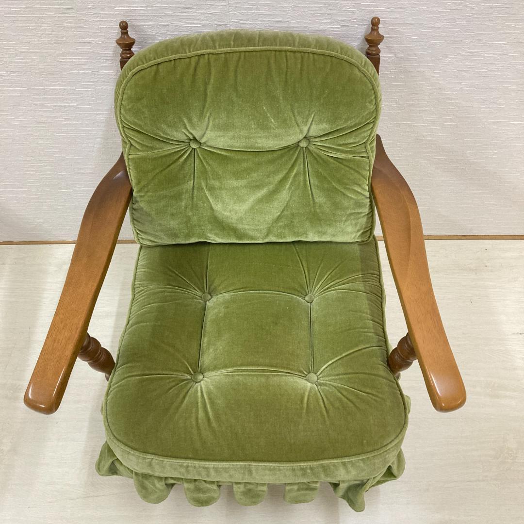 つる様用キツツキ　穂高　アームチェア　一人掛けソファ　シングル 2脚セット