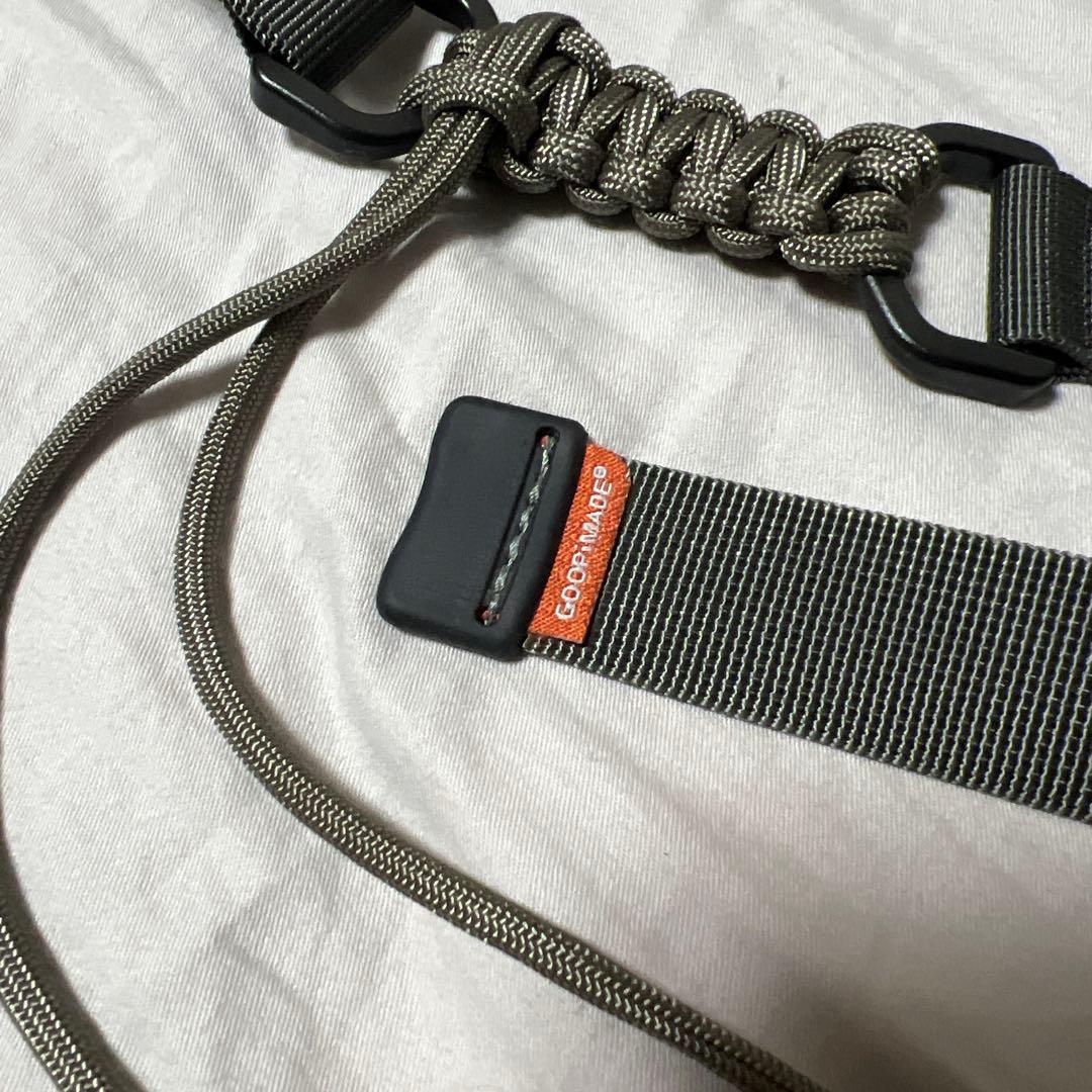 小物 goopimade FN-D4 FIDLOCK Combat LoopBelt