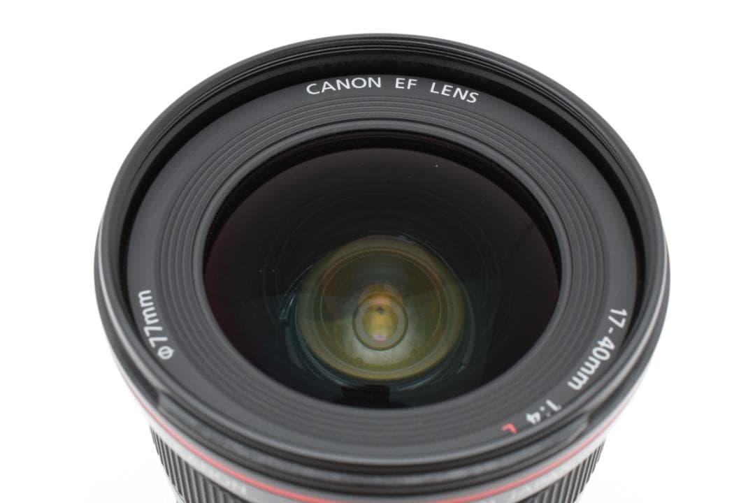 【美品】Canon キャノン EF17-40mm F4L USM 箱　付属品
