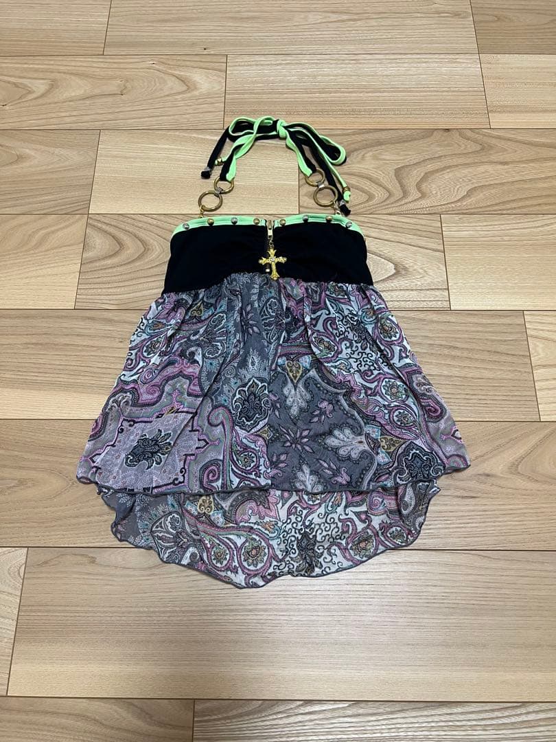 d.i.a. ペイズリー　キャミソール　ダイヤ　平成ギャル　y2k 希少　正規品