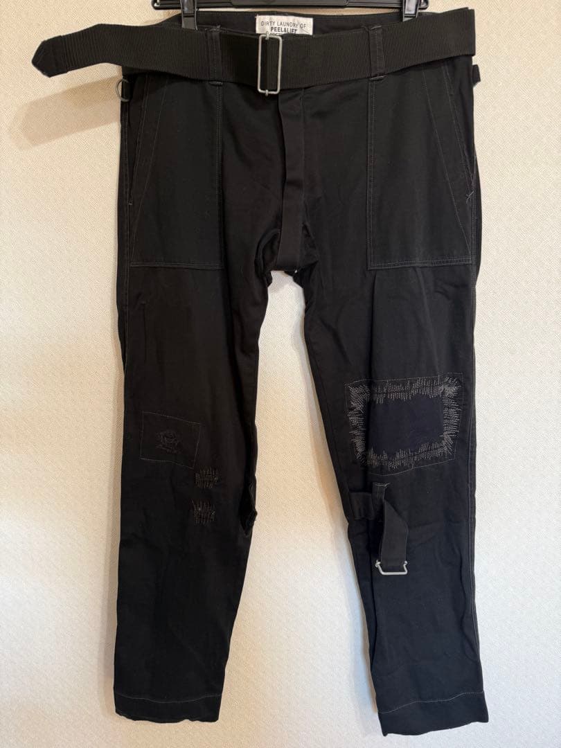 パンツ PEEL&LIFT Damaged Bondage Trousers/M