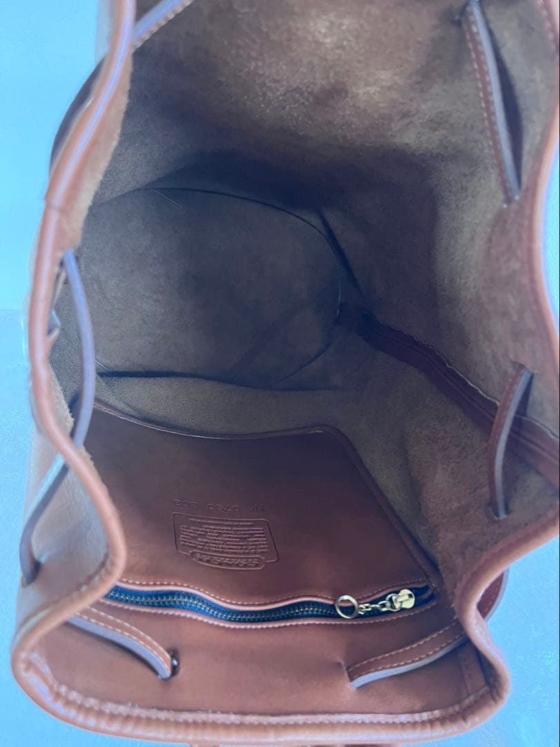 バッグ Vintage Coach The Sling British Tan 9929