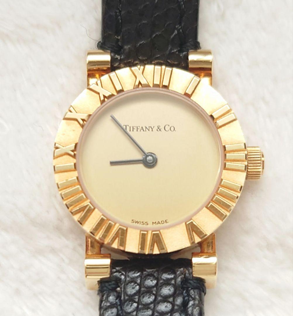 ティファニー レディース 腕時計 アトラス ゴールド 18K D286.753