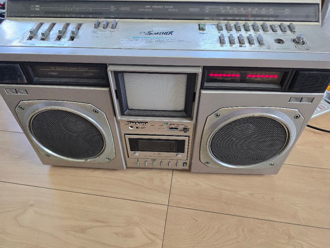 SHARP MULTIPLEX SOUND SYSTEM ラジカセ