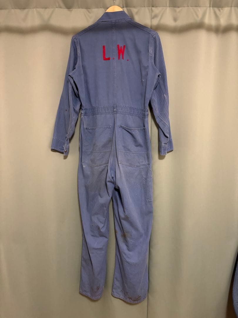 40s anderson オールインワン　ヘリンボーン　ヴィンテージ