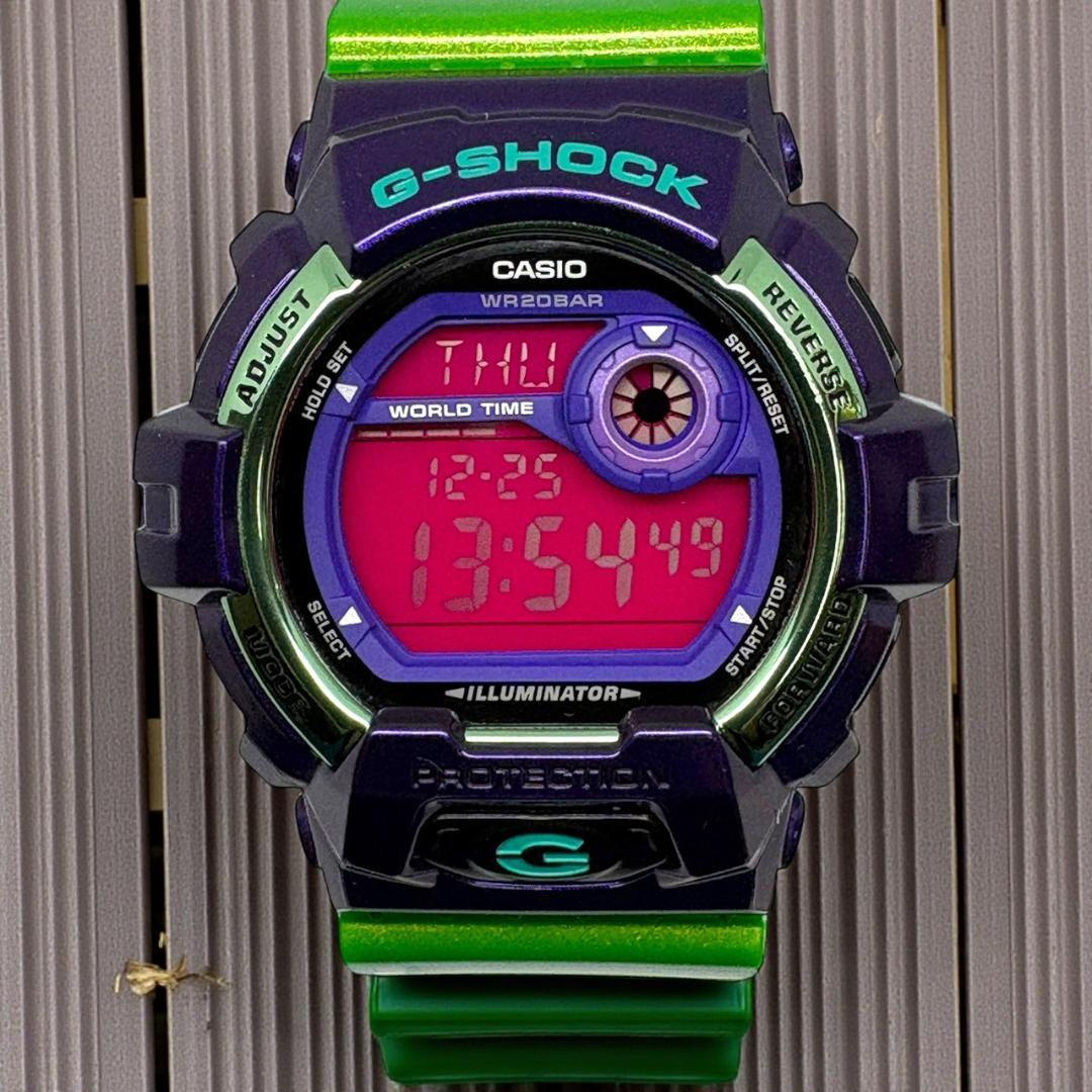 【美品・電池交換済】G-SHOCK G-8900SC　エヴァンゲリオンカラー