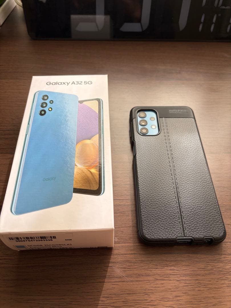 【美品】【SIMフリー】Samsung Galaxy A32 5G 本体 青