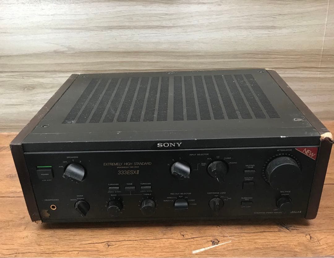 SONY 333ESXⅡ プリメインアンプ　動作良好(F52)