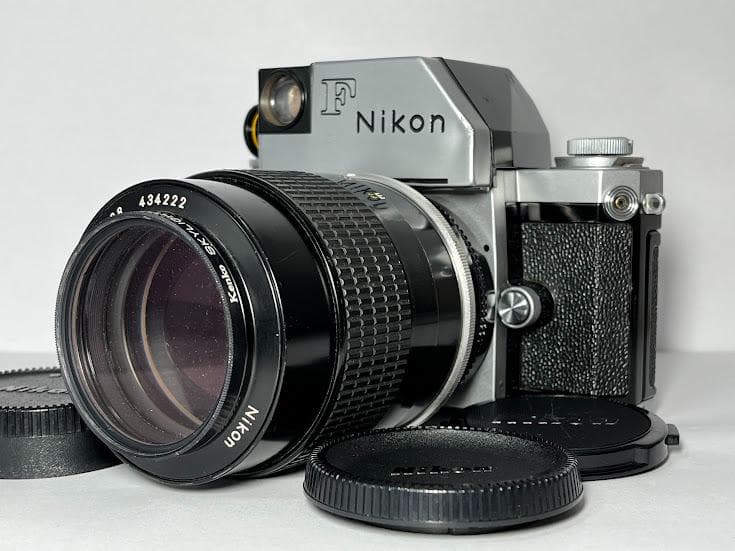 ★良品★ニコン F 初期型富士山 /非Ai NIKKOR 135mm F2.8