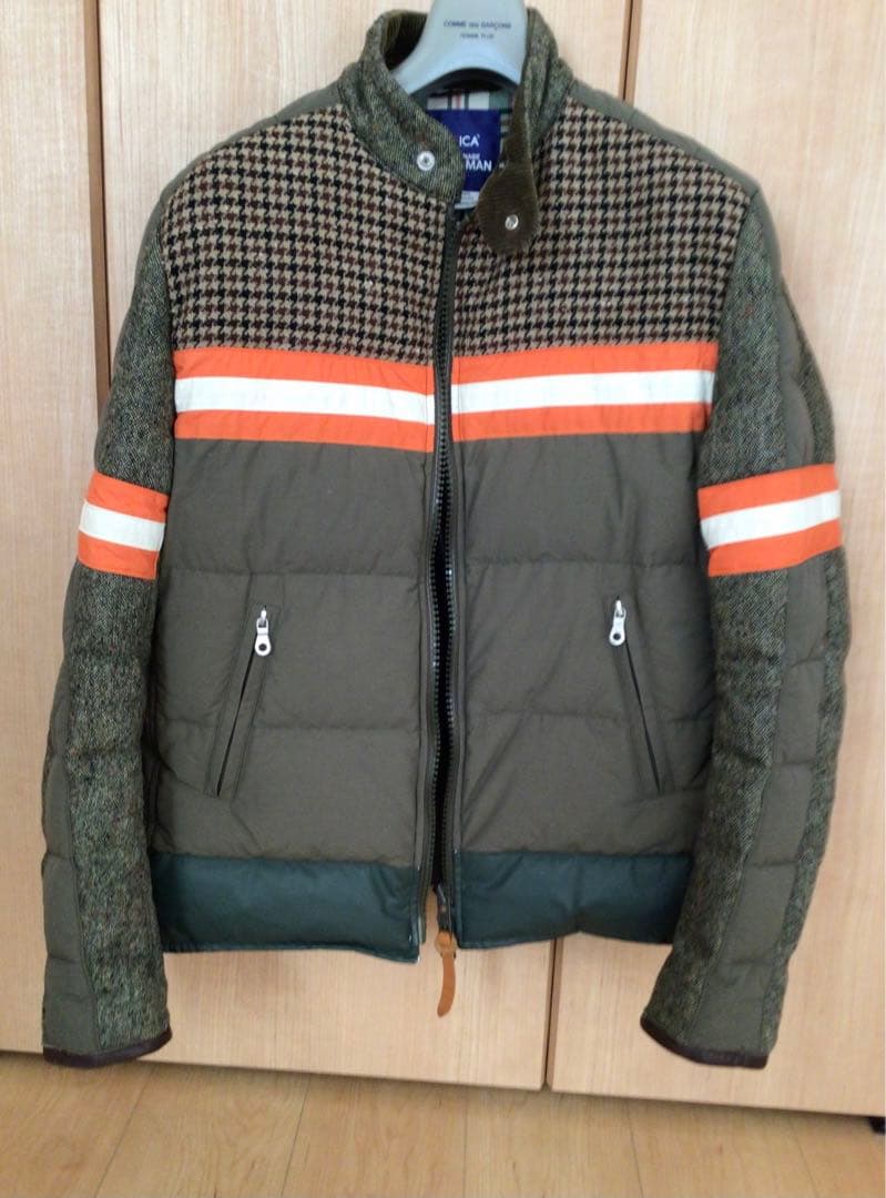 ジュンヤマンの17awライダース型のダウンジャケットです