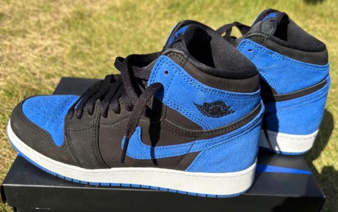 週末値下げ　Nike Air Jordan 1 ブラック/ブルー