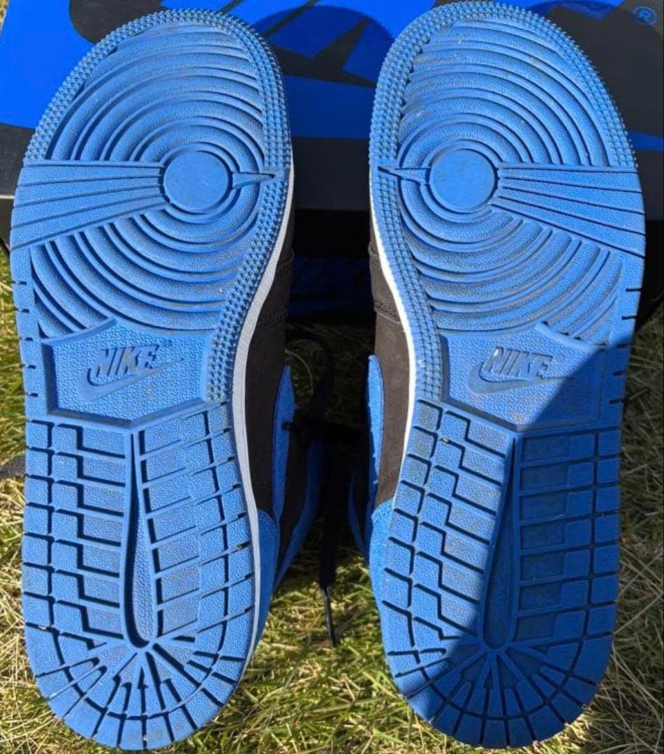 週末値下げ　Nike Air Jordan 1 ブラック/ブルー