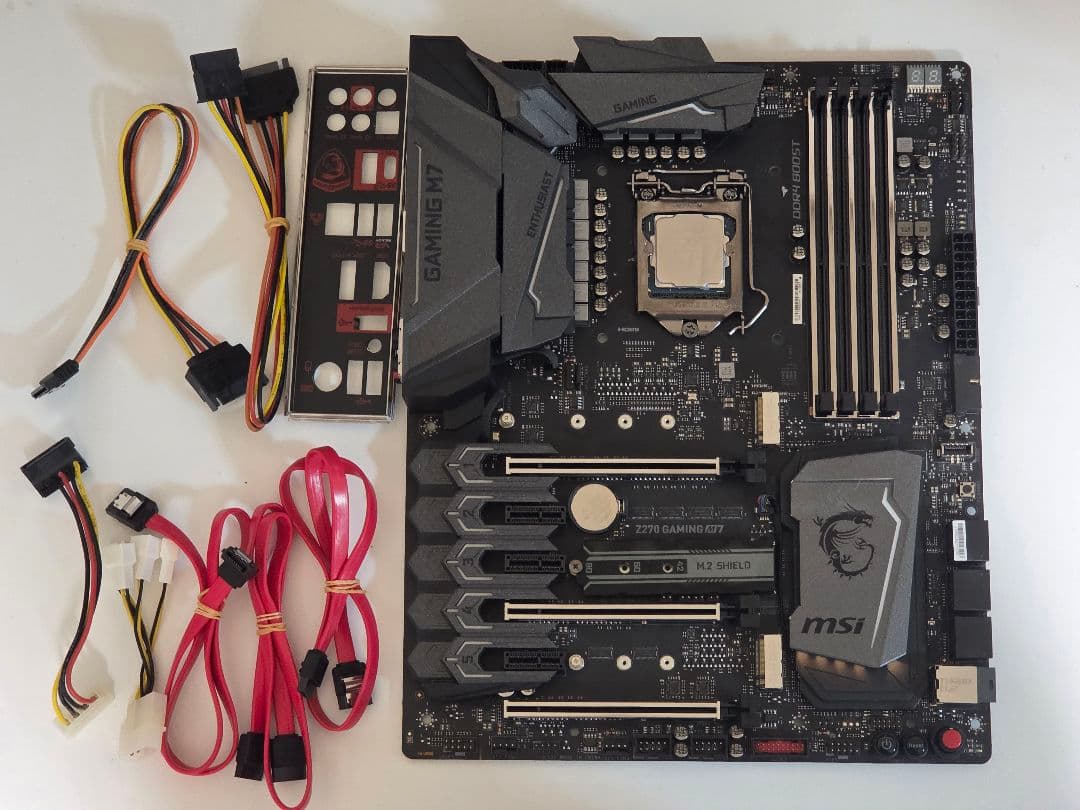 intel i7 7700 + Msi Z270 gaming m7 セット