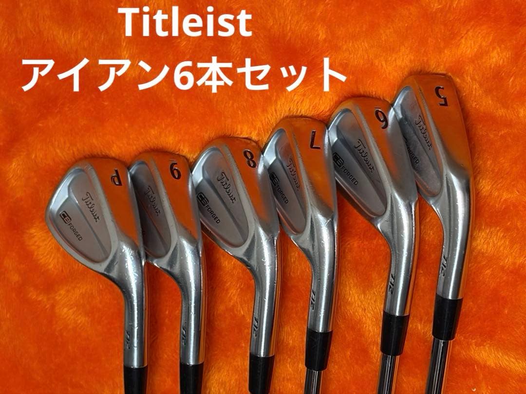 Titleist タイトリスト cb712 5-P アイアン6本セット