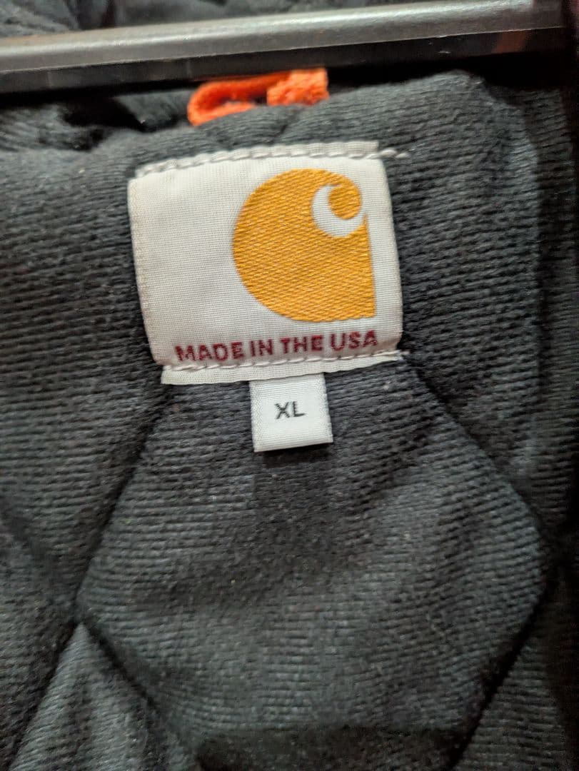 値下げ！！！！　アメリカ製 Carhartt ブレイズオレンジ ダックジャケット