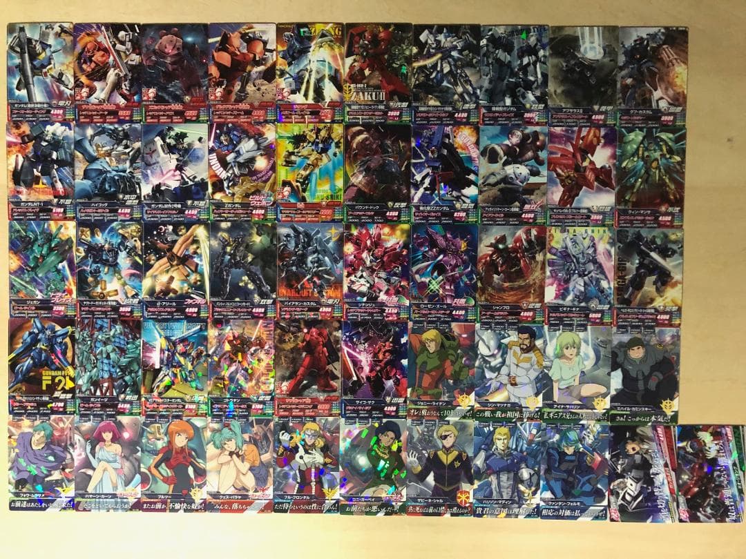 ガンダムトライエイジ　VS1～VS5　243種243枚　レア・コモン　フルコンプ