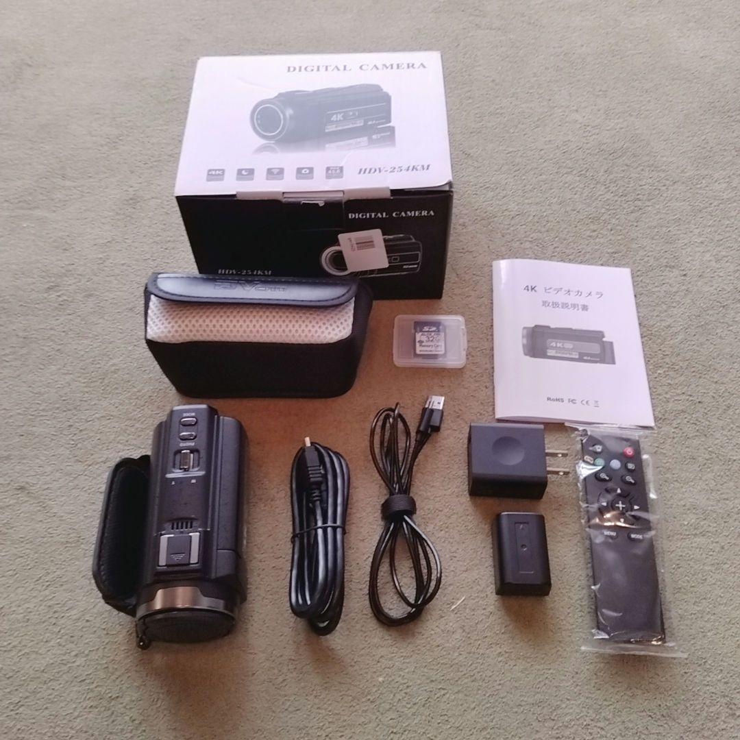 デジタルカメラ HDV-254KM 4K WiFi機能