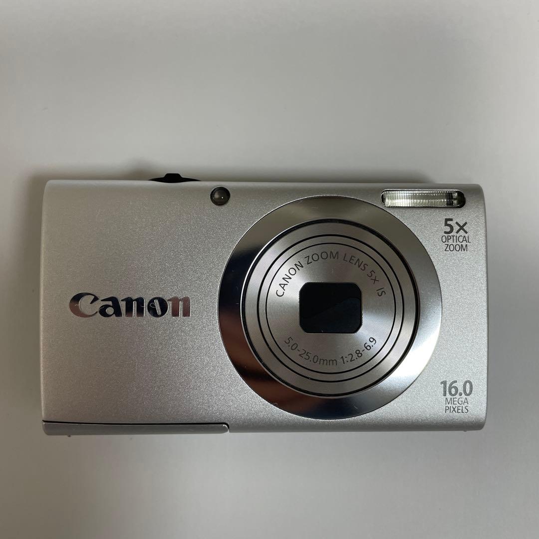 Canon PowerShot A2400 IS シルバー