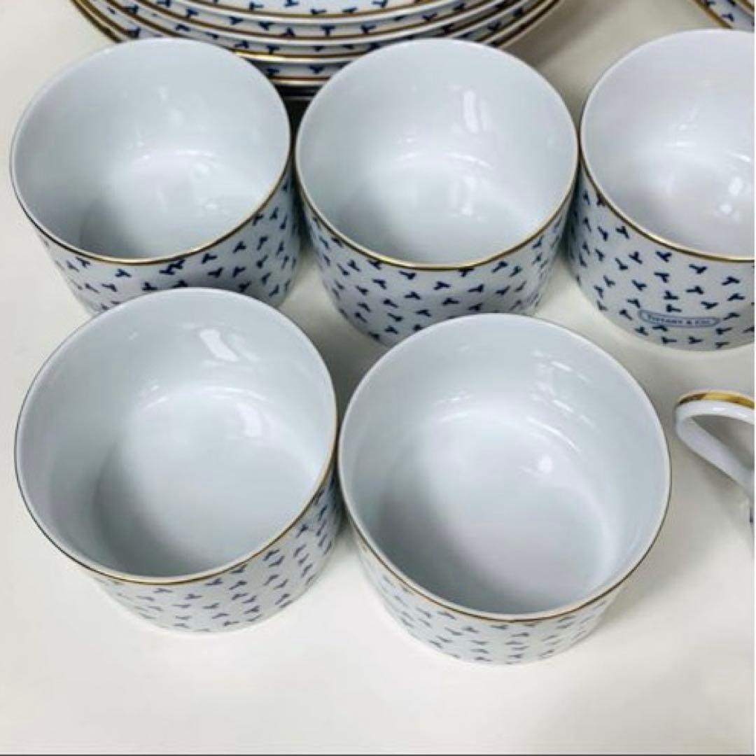 未使用品　Tiffany ＆Co. ティファニー　ダンシングt 食器セット37点
