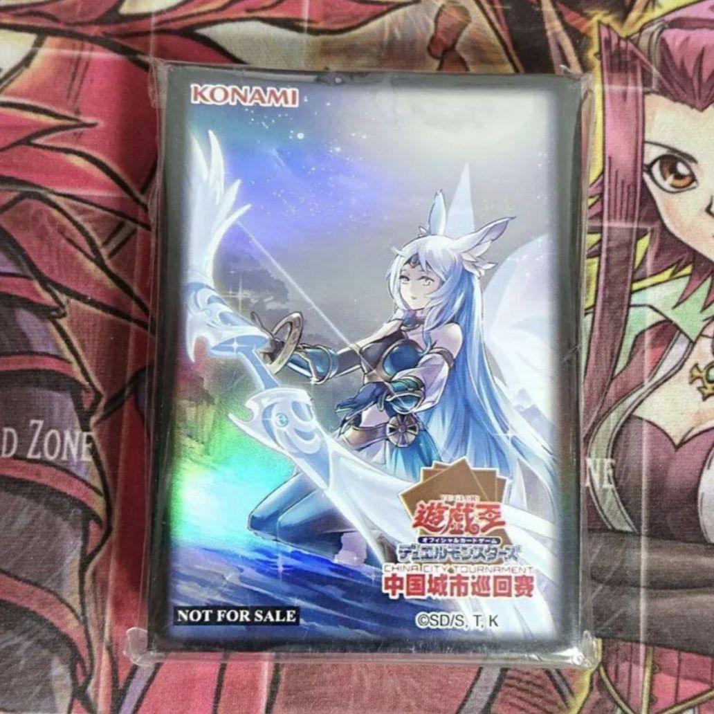 【超希少・未開封】遊戯王 公式 召命の神弓－アポロウーサ 中国大会 スリーブ