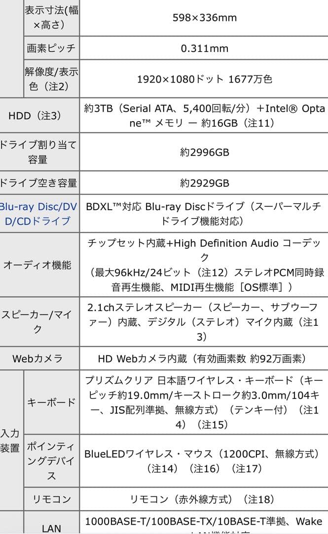 富士通 FMV ESPRIMO FMVF95D2BG FH95/D2