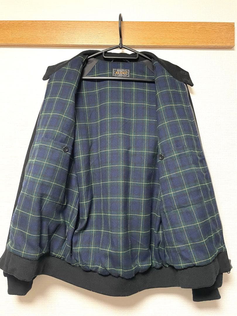 最終値下げ！ビームスプラス　スエードハリントンジャケット