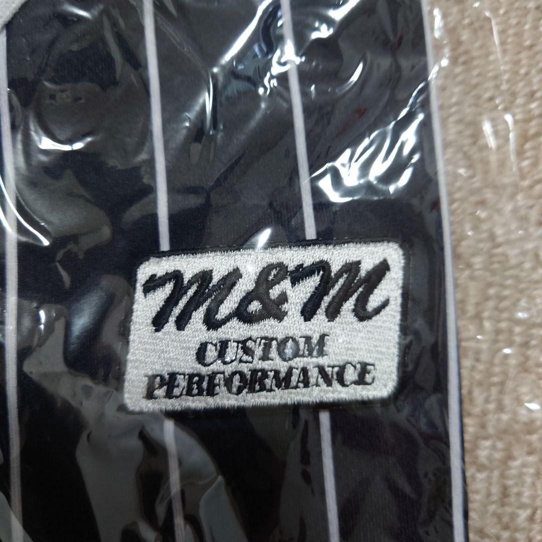 M＆M m&m エムアンドエム　ベースボールシャツ