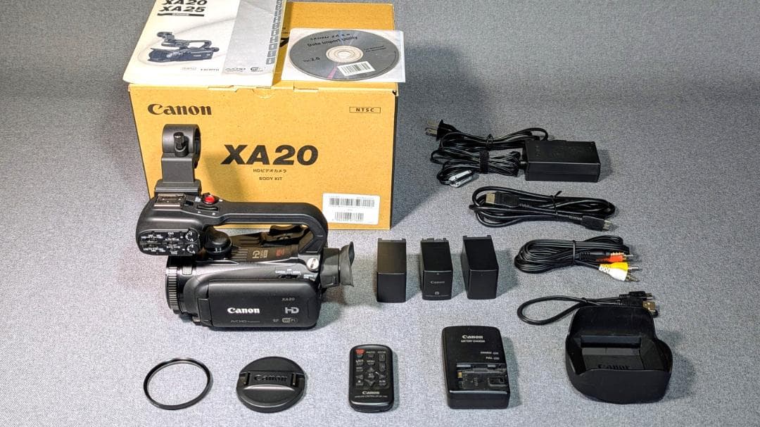 ★フル装備★CANON XA20★ハンドル付★ワンオーナー品