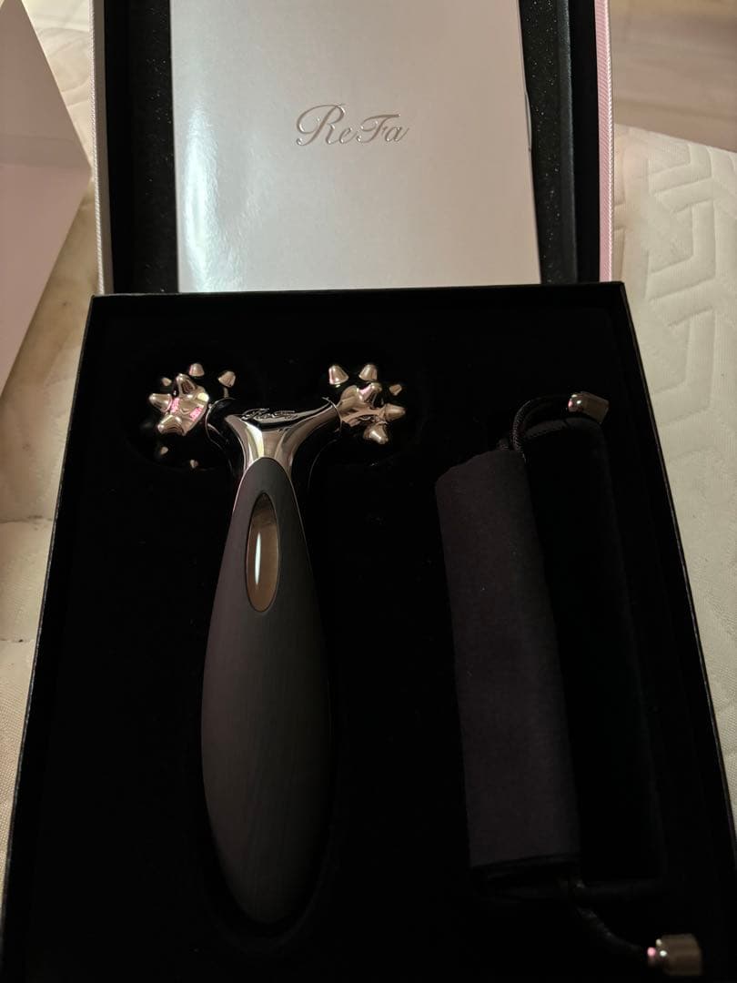 ReFa RHYTHM 美顔ローラー ブラックウッド