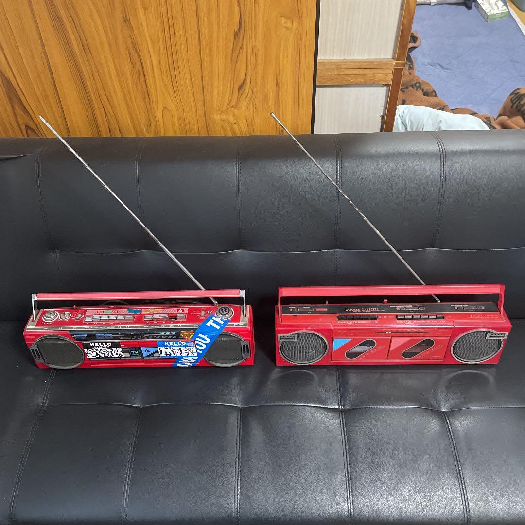 レトロ　ラジカセ　セット