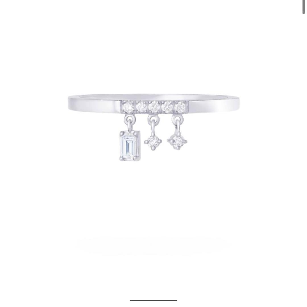 AHKAH シャンデリアスウェイプチ リング　シルバー （最終お値下げ）