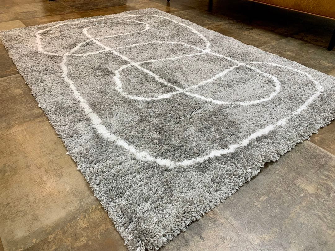 【美品】LOWYA ロウヤ　ラグカーペット　120×170【引き渡し可】