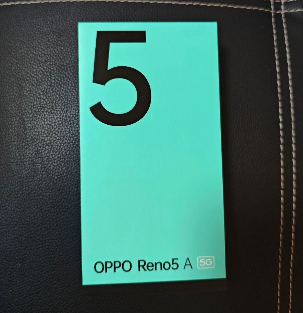 OPPO Reno5 A アイスブルー 本体 SIMフリー