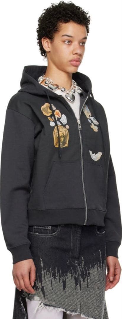 vaqueraパーカー Mサイズ　パッチパーカー