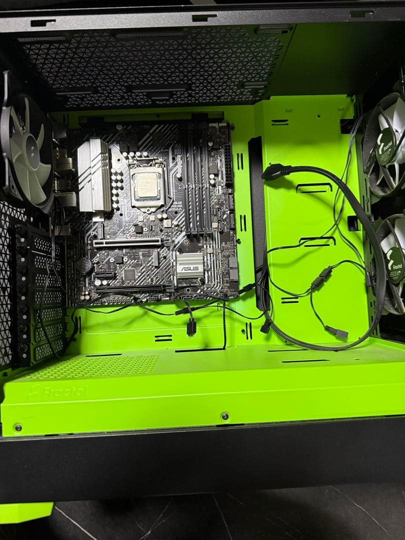 ぽ*て様 Core i5 11500マザボ＆Fractal popair ツクモ