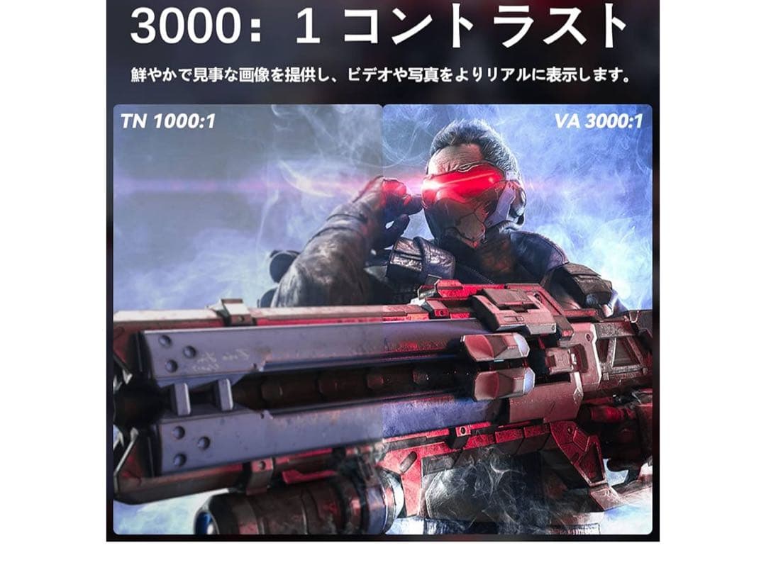 INNOCN 24.5インチ ゲーミングモニター