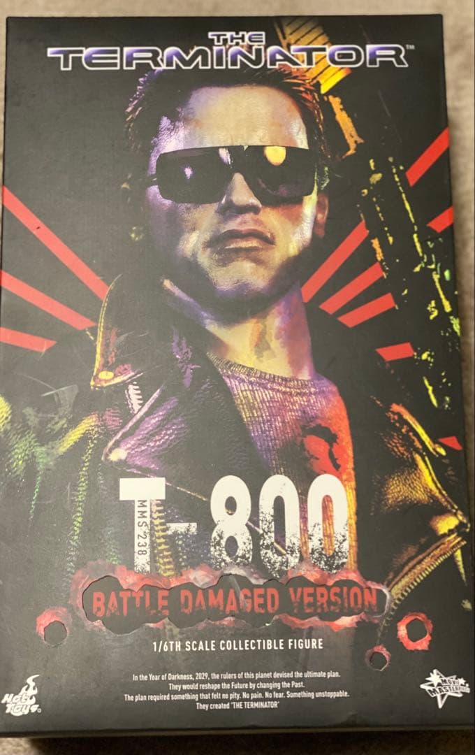 ホットトイズ ムービーマスターピース ターミネーター T-800ダメージ 襲撃版