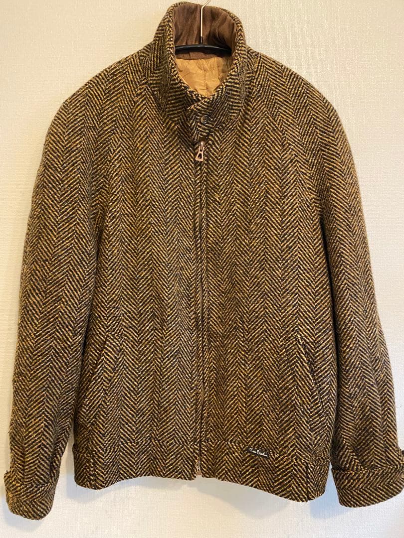 Tama ピエールカルダン　ヘリンボーン柄 ジップアップジャケット