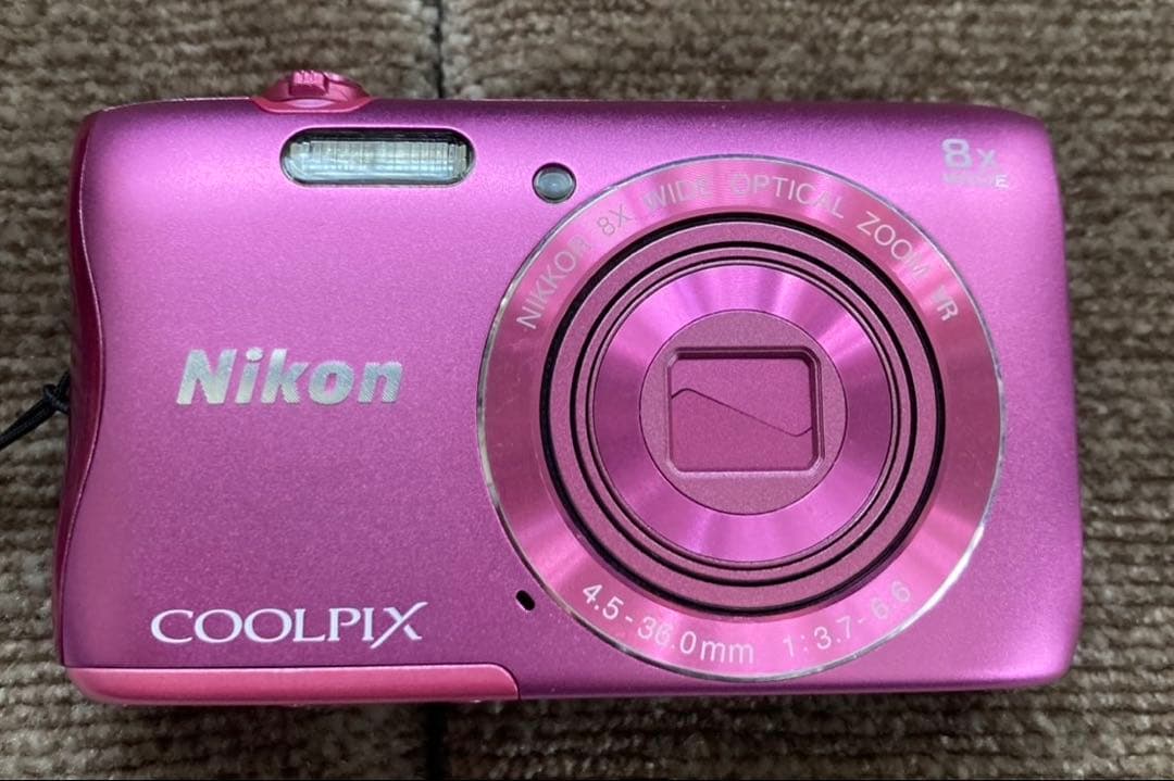 Nikon デジタルカメラ COOLPIX S3700 ピンク