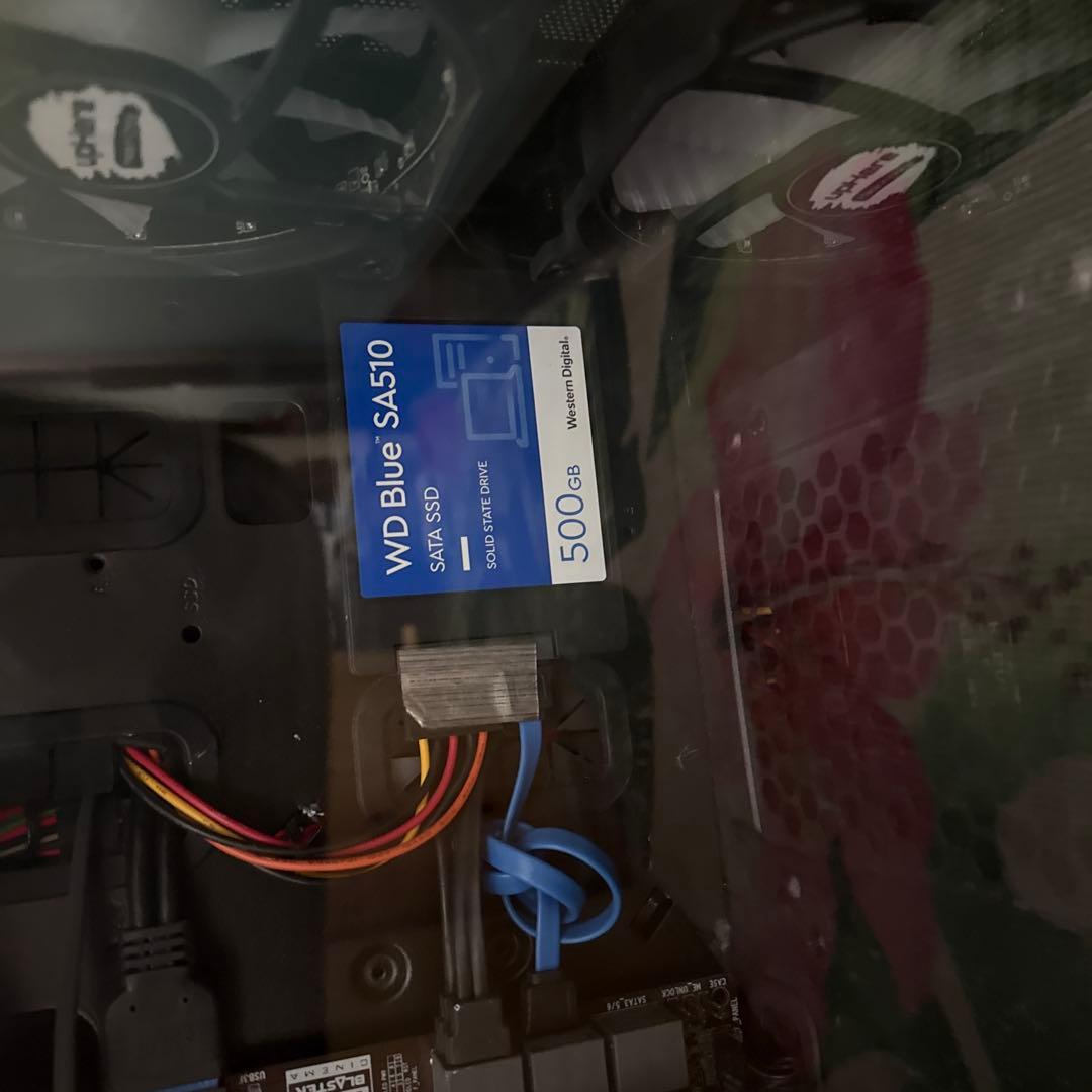 自作PC 本体のみ / 通電未確認 / 電源ケーブルなし / SSD 500G