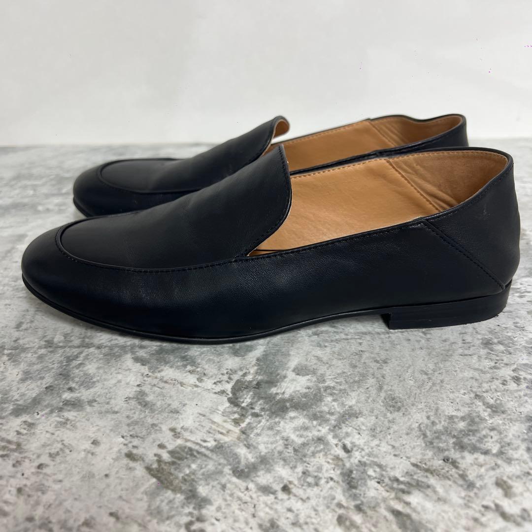 美品　SLOBE IENA スローブイエナ　黒レザー ローファー　23cm