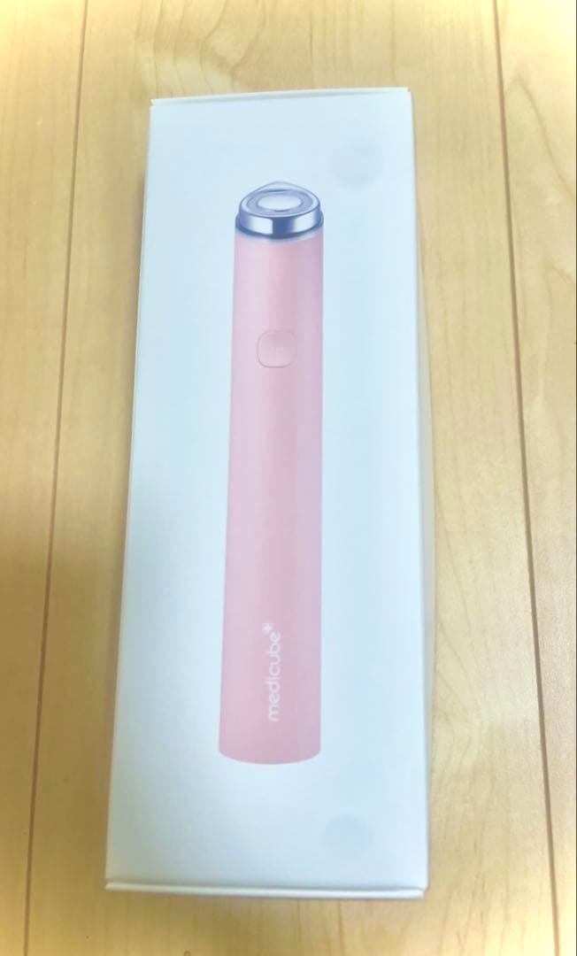 【ぼん】メディキューブ　ブースタープロ ミニ　美顔器 ピンク【箱付き】
